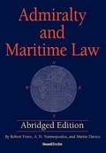 Cover: Admiralty and Maritime Law Abridged Edition - Beard Books