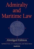 Cover: Admiralty and Maritime Law Abridged Edition - Beard Books