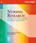Cover: Study Guide for Nursing Research - Mosby