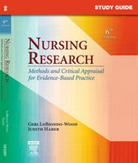 Enlarge image Cover: Study Guide for Nursing Research - Mosby