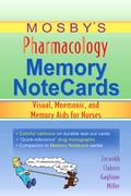 Cover: Mosby's Pharmacology Memory NoteCards - Mosby
