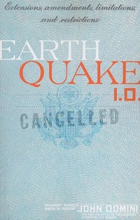 Enlarge image Cover: Earthquake I.D. - Red Hen Press