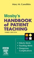 Cover: Mosby's Handbook of Patient Teaching - Mosby