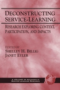 Enlarge image Cover: Deconstructing Service-Learning - Information Age Publishing