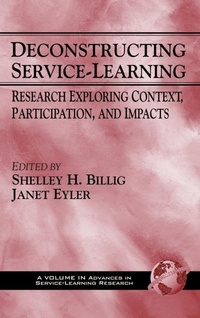 Enlarge image Cover: Deconstructing Service-Learning - Information Age Publishing