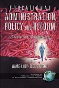 Cover: Educational Administration, Policy, and Reform - Information Age Publishing