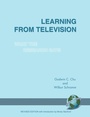 Cover: Learning from Television - Information Age Publishing