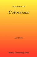 Abbildung von: Exposition of Colossians - Sovereign Grace Publishers