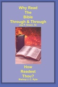 Cover: Why Read the Bible Through & How Readest Thou? - Sovereign Grace Publishers
