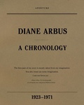 Cover: Diane Arbus: A Chronology - Aperture