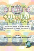 Cover: The Role of Culture and Cultural Context in Evaluation - Information Age Publishing