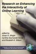 Cover: Research on Enhancing the Interactivity of Online Learning - Information Age Publishing