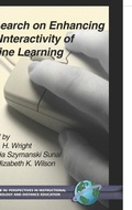 Cover: Research on Enhancing the Interactivity of Online Learning - Information Age Publishing
