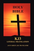 Cover: Literal Translation Bible-OE-Kj3 - Sovereign Grace Publishers