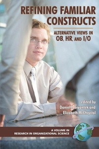 Enlarge image Cover: Refining Familiar Constructs - Information Age Publishing