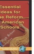 Cover: Essential Ideas for the Reform of American Schools - Information Age Publishing