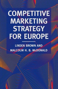 Enlarge image Cover: Competitive Marketing Strategy for Europe - Bloomsbury Academic