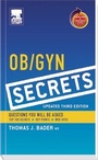 Cover: Obstetrics and Gynaecology Secrets - Mosby
