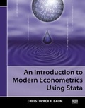Cover: An Introduction to Modern Econometrics Using Stata - Stata Press