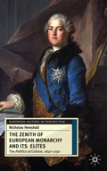 Cover: The Zenith of European Monarchy and its Elites - Red Globe Press