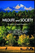Cover: Wildlife and Society - Island Press
