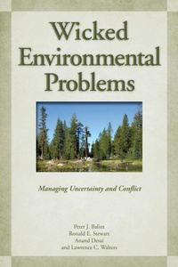 Enlarge image Cover: Wicked Environmental Problems - Island Press