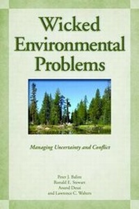 Enlarge image Cover: Wicked Environmental Problems - Island Press