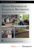 Cover: Human Dimensions of Ecological Restoration - Island Press