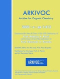 Cover: Arkivoc 2003 (X) Commemorative for Prof. Roberto A. Rossi and Prof. Edmundo A. Ruveda - Arkat-USA, Inc.