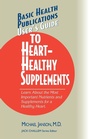 Cover: User'S Guide to Heart-Healthy Nutrients - Basic Health Publications