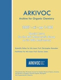 Cover: Arkivoc 2007 (XI) Special Issue for the Rsc Heterocyclic Group - Arkat-USA, Inc.