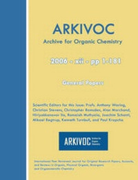 Enlarge image Cover: Arkivoc 2006 (XII) General Papers - Arkat-USA, Inc.