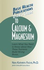 Cover: User's Guide to Calcium & Magnesium - Basic Health Publications, Inc.