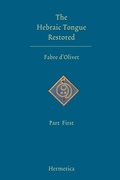 Cover: The Hebraic Tongue Restored - Hermetica Press