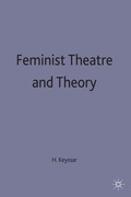 Cover: Feminist Theatre and Theory - Red Globe Press