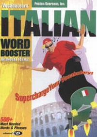 Enlarge image Cover: Italian Word Booster - Penton Overseas Inc