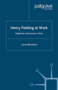Abbildung von: Henry Fielding at Work - Palgrave MacMillan