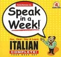 Cover: Italian: Weeks 1-4 - Penton Overseas Inc