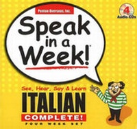 Enlarge image Cover: Italian: Weeks 1-4 - Penton Overseas Inc