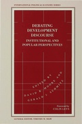Cover: Debating Development Discourse - Palgrave Macmillan