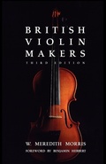 Cover: British Violin Makers - Pelican Publishing Co