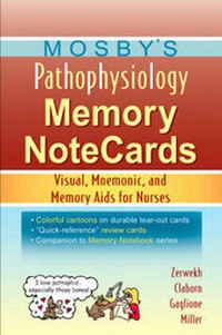 Bild vergrößern Bild: Mosby's Pathophysiology Memory NoteCards - Mosby