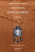 Cover: Studies in Judaism (Vol 3) - Gorgias Press