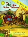 Cover: Irish Night Before Christmas Coloring Book, An - Pelican Publishing Co