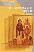 Cover: The Letters of John of Dalyatha - Gorgias Press