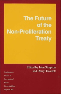 Enlarge image Cover: The Future of the Non-Proliferation Treaty - Palgrave Macmillan