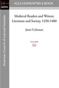 Cover: Medieval Readers and Writers - ACLS History E-Book Project