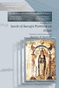 Cover: Jacob of Sarug's Homilies on Elijah - Gorgias Press