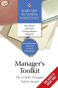 Enlarge image Cover: Manager's Toolkit - Harvard Business Review Press