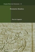 Cover: Persische Studien - Gorgias Press
